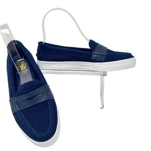 Cole Haan women's Pinch Weekender LX Stretchlite Grand OS Navy Loafers size 7B